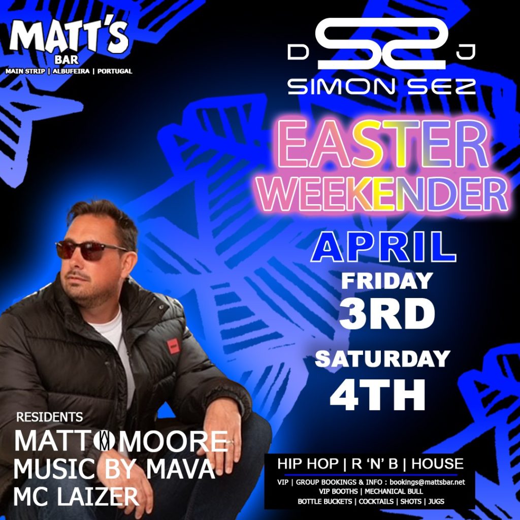 Easter weekender April - Friday 3rd & Saturday 4th